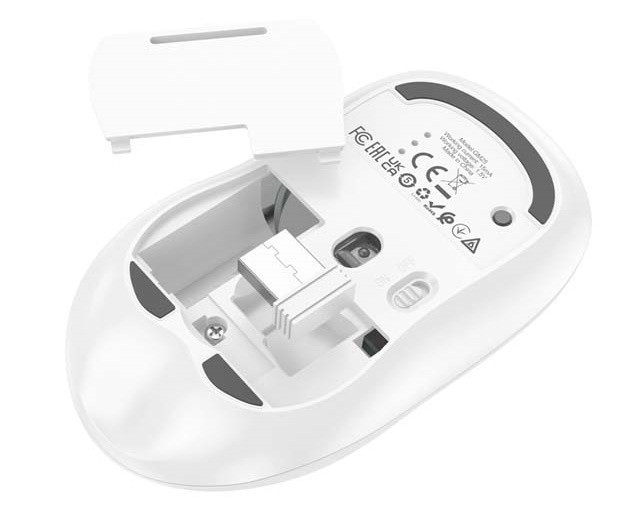 Компьютерная мышь Hoco GM25 Royal Space White