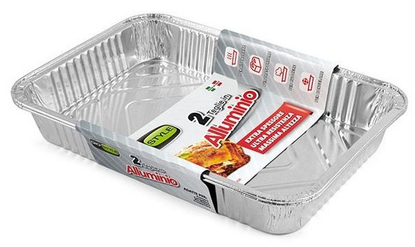 Set containere de unică folosință GioStyle 31x21x4cm (51541) 2pcs