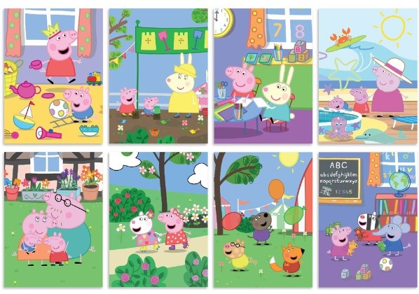 Carte de colorat pentru copii Dodo Peppa Pig (200443)