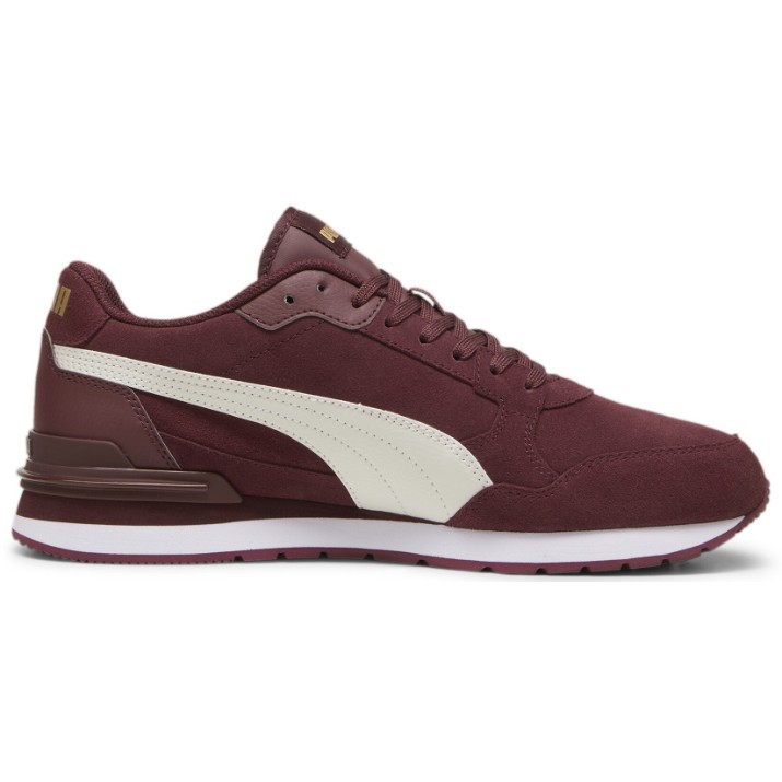 Кроссовки мужские Puma St Runner V4 Sd Aubergine/Vapor Gray/Puma Team Gold/Puma White, s.40.5