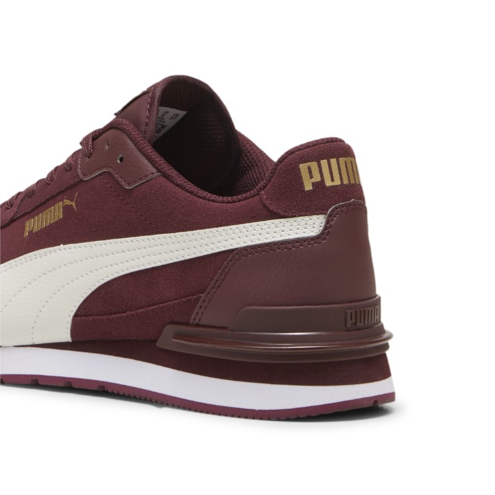 Кроссовки мужские Puma St Runner V4 Sd Aubergine/Vapor Gray/Puma Team Gold/Puma White, s.40.5