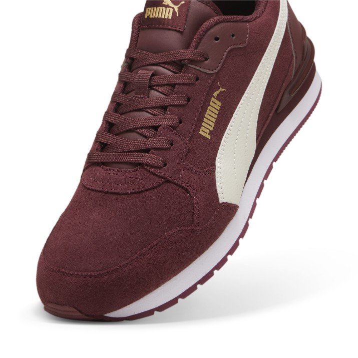 Кроссовки мужские Puma St Runner V4 Sd Aubergine/Vapor Gray/Puma Team Gold/Puma White, s.42