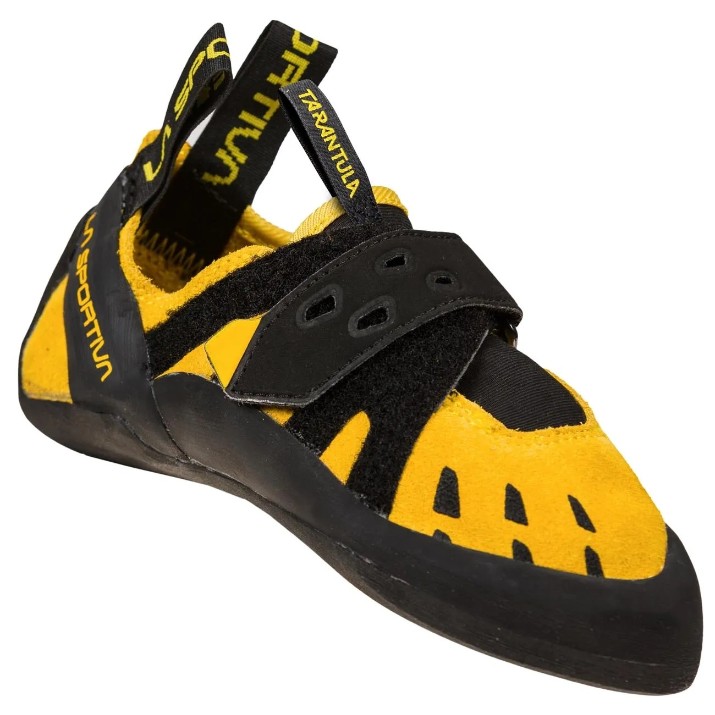 Espadrile de escaladă La Sportiva Tarantula JR Yellow/Black, s.34