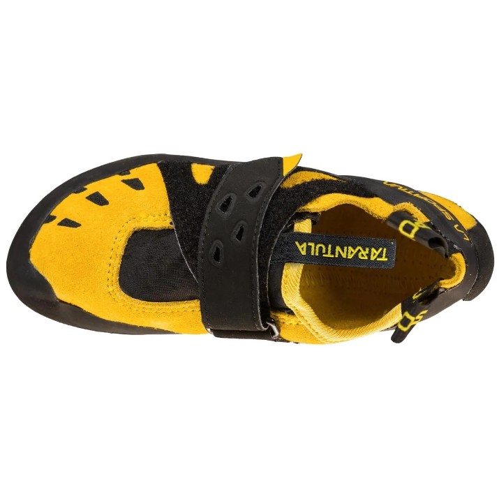 Espadrile de escaladă La Sportiva Tarantula JR Yellow/Black, s.34