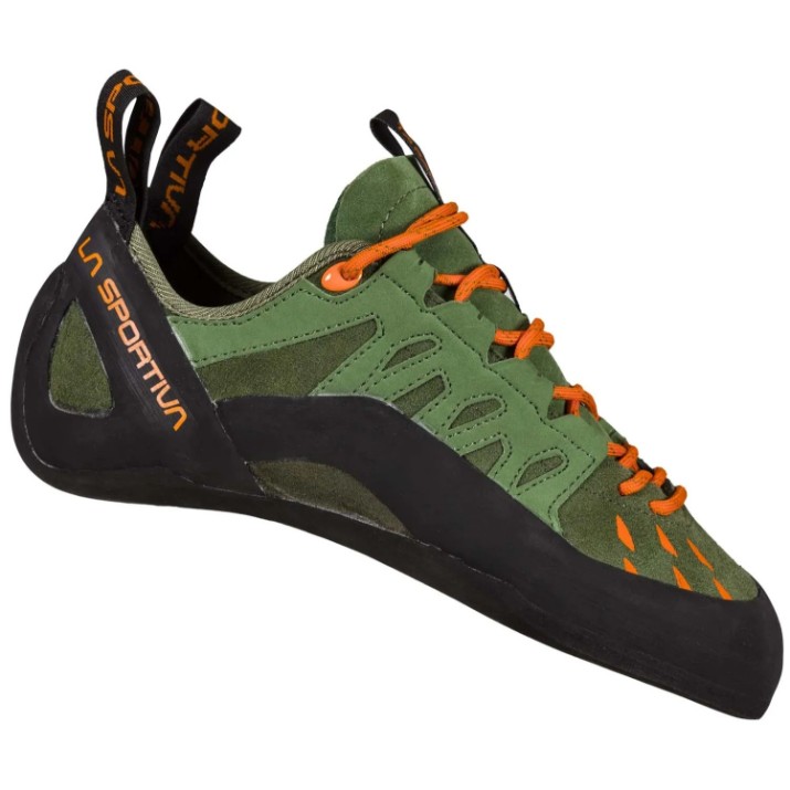 Espadrile de escaladă La Sportiva Tarantulace Olive/Tiger, s.45 1/2