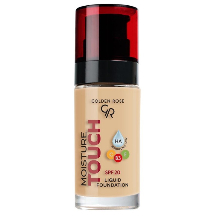 Тональный крем для лица Golden Rose Moisture Touch Liquid Foundation SPF20 113