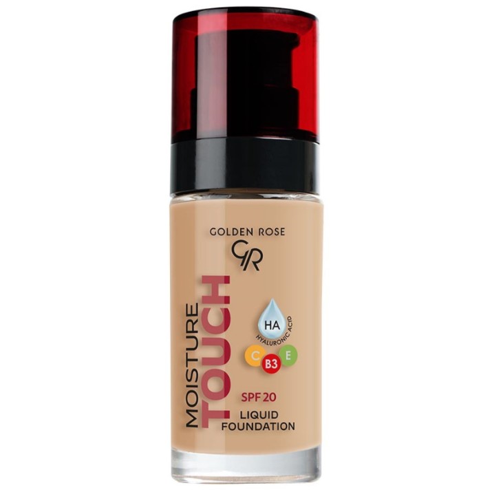 Тональный крем для лица Golden Rose Moisture Touch Liquid Foundation SPF20 114