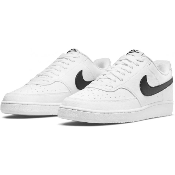 Кеды мужские Nike Court Vision Low Nn White/Black, s.45.5