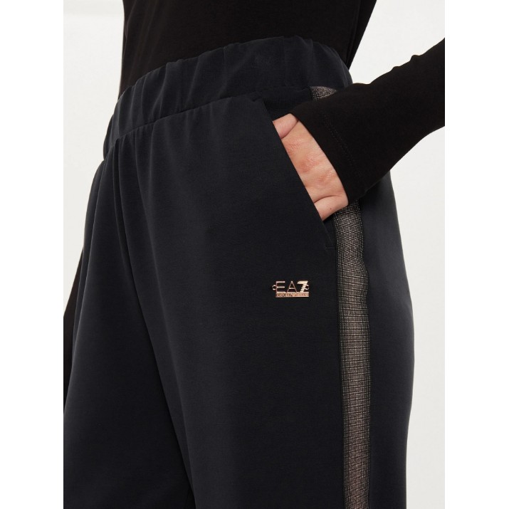 Женские спортивные штаны Emporio Armani EA7 Trouser Black, s.S (6DTP74-TJZBZ-1200)
