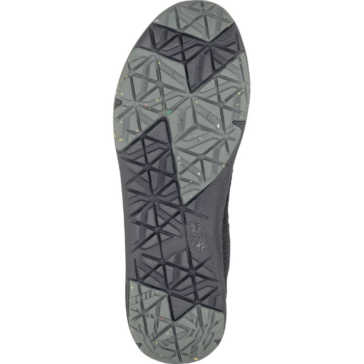 Adidași pentru bărbați Jack Wolfskin Spirit Knit Low M Black s.47