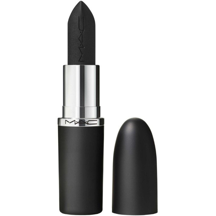 Ruj de buze MAC Macximal Silky Matte Lipstick Caviar