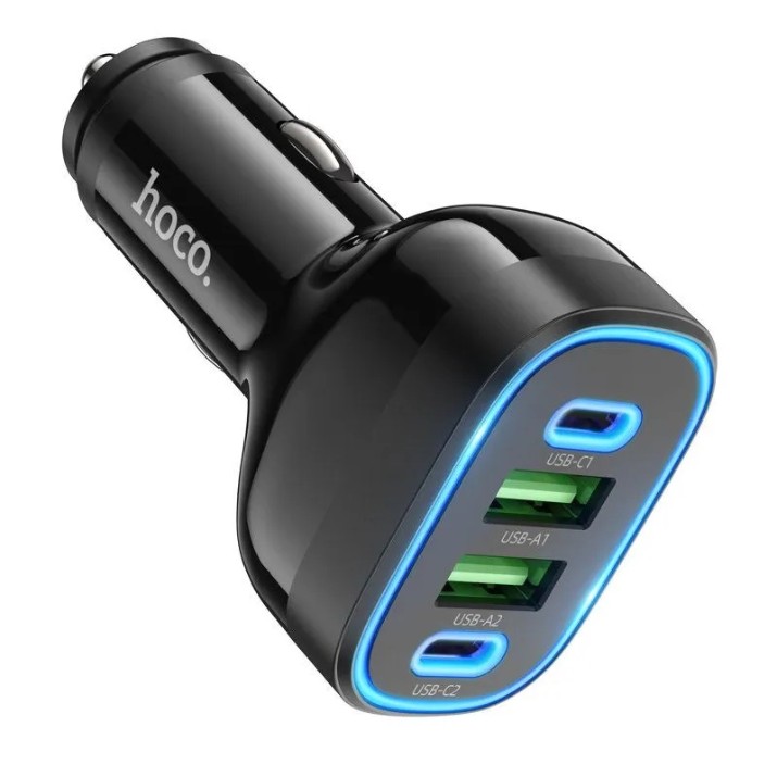 Încărcător auto Hoco NZ11 Guide PD72W Black