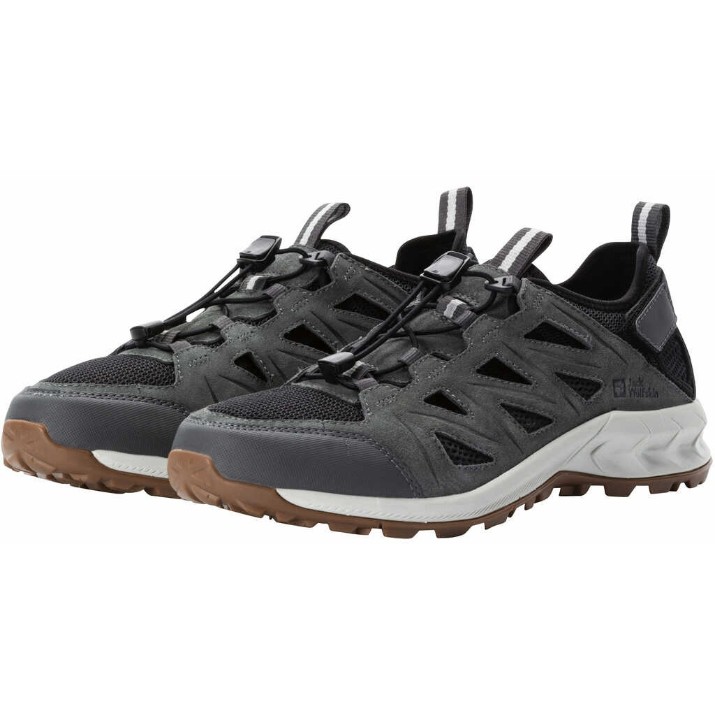 Кроссовки мужские Jack Wolfskin Woodland 2 Hybrid Low M Gray, s.44.5