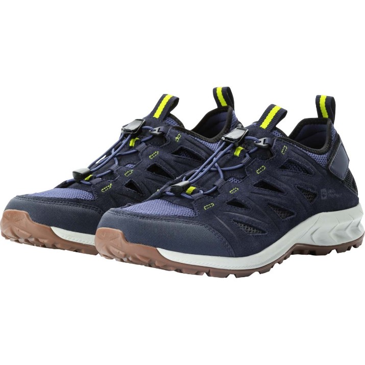 Adidași pentru bărbați Jack Wolfskin Woodland 2 Hybrid Low M Navy, s.42.5