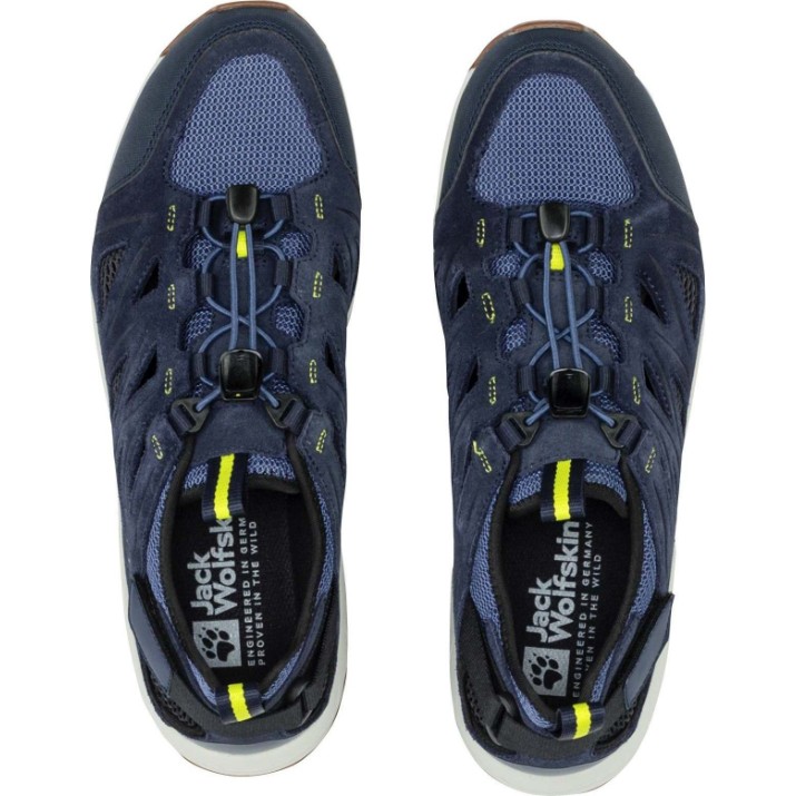 Adidași pentru bărbați Jack Wolfskin Woodland 2 Hybrid Low M Navy, s.42.5