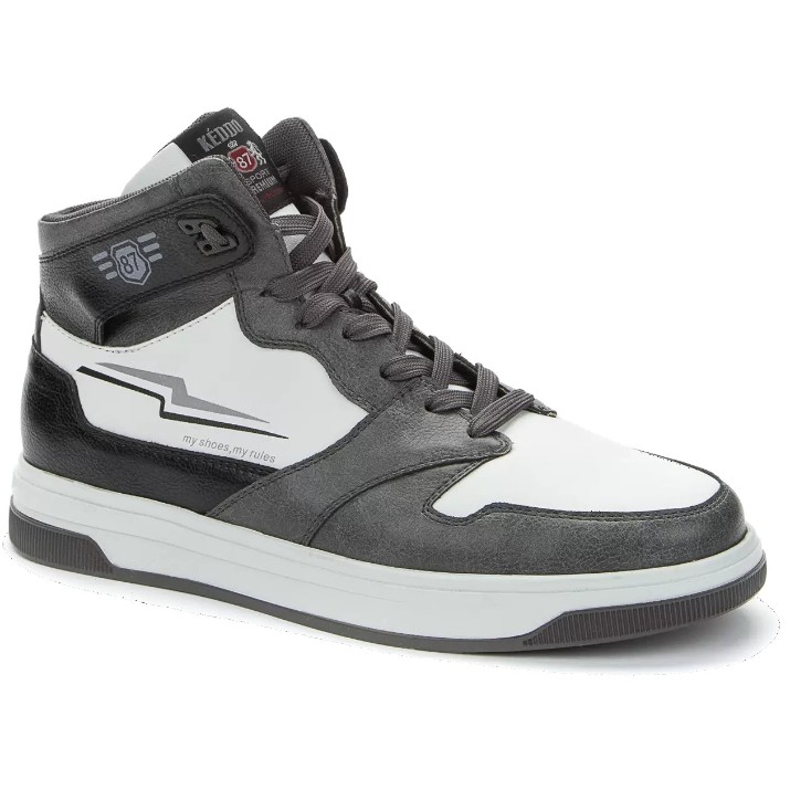 Ботинки мужские Keddo 838150/09-02 Grey/White, s.42