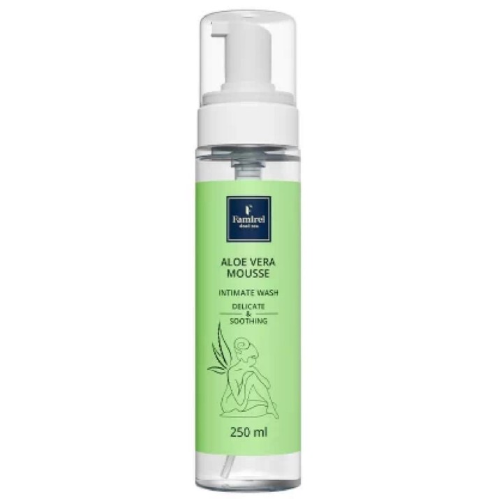 Spuma pentru igiena intima Famirel Aloe Vera Mousse 250ml (085724)