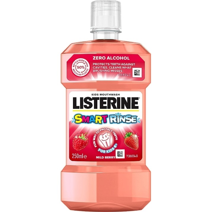 Ополаскиватель для полости рта Listerine Smart Rinse 6+ 250ml