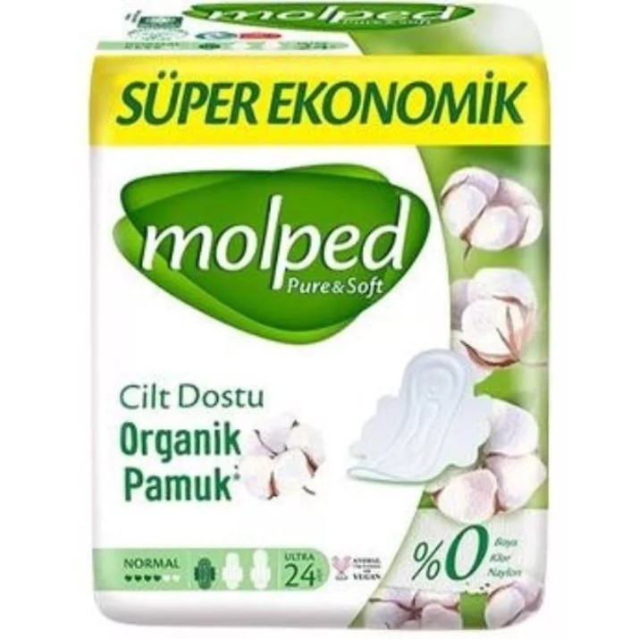 Absorbante Molped Pure & Soft Normal 24pcs
