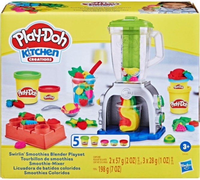 Пластилин Hasbro Play Doh блендер Swirlin Smoothies (F9142)