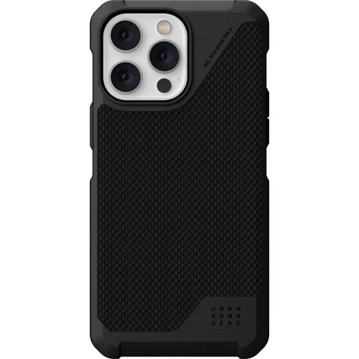 Husa de protecție UAG Apple iPhone 14 Pro Max Metropolis LT Magsafe Kevlar Black (114051113940)