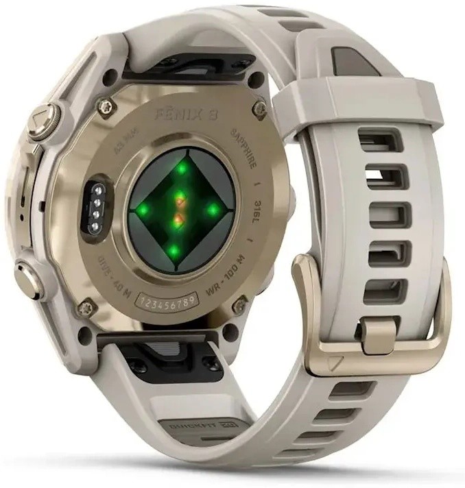 Смарт-часы Garmin fēnix 8 AMOLED Sapphire (010-02903-11)
