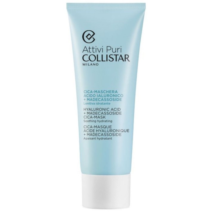 Mască pentru față Collistar Active Pure Cica Mask Hyaluronic Acid + Madecassoside 75ml