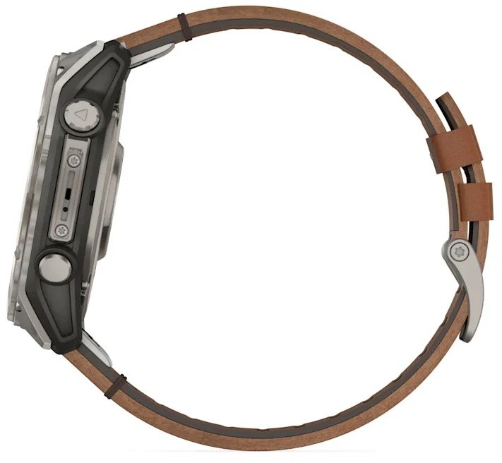 Смарт-часы Garmin fenix 8 AMOLED Sapphire Bare Titanium Black (010-02905-40)