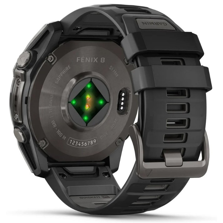 Smartwatch Garmin fēnix 8 AMOLED Sapphire Carbon Gray (010-02905-21)