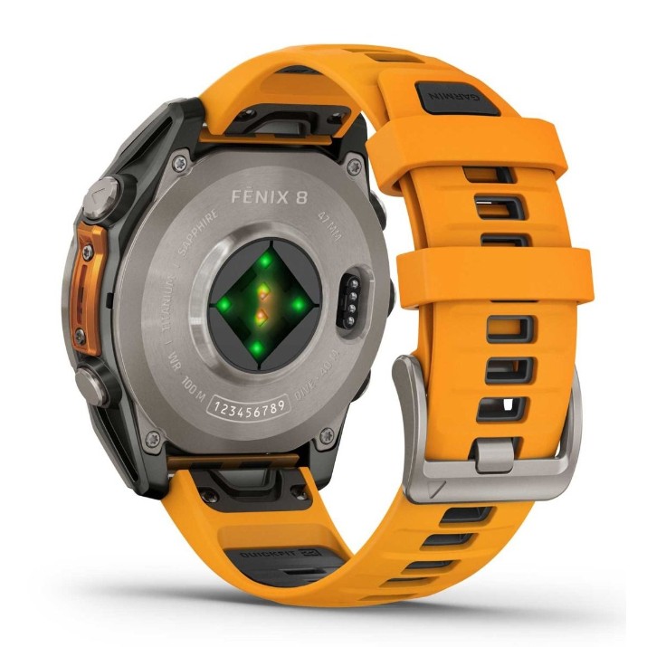 Смарт-часы Garmin fēnix 8 AMOLED Sapphire Titanium (010-02904-11)