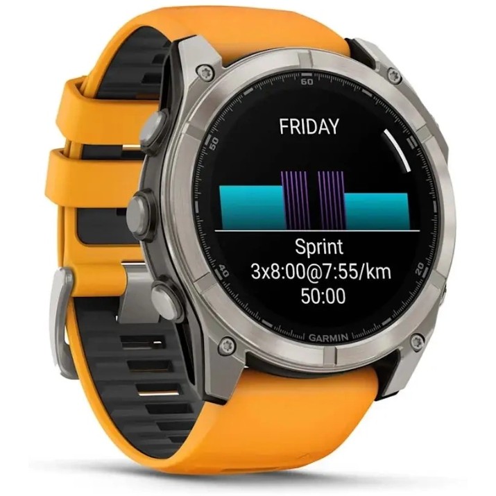 Smartwatch Garmin fēnix 8 AMOLED Sapphire Titanium (010-02905-11)
