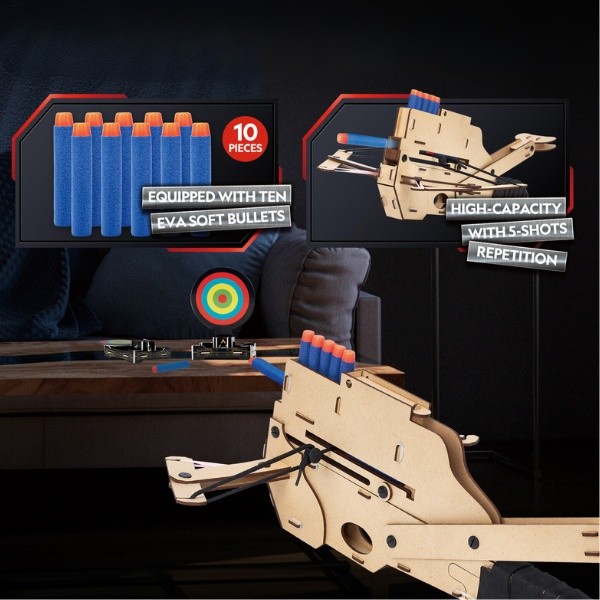 3D-puzzle CubicFun Dart-Firing Repeating Crossbow (DS1110h)