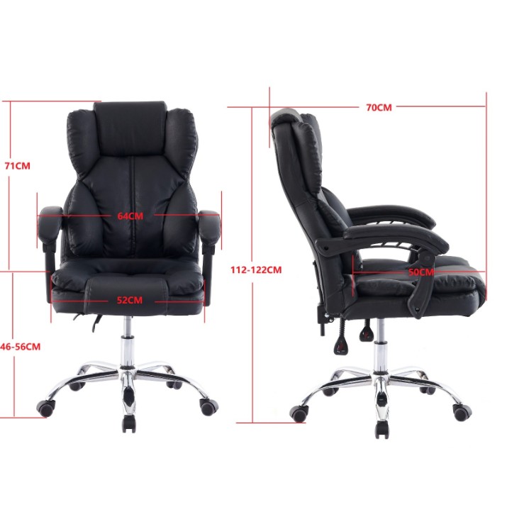 Scaun de birou Xenos Birmingham Black