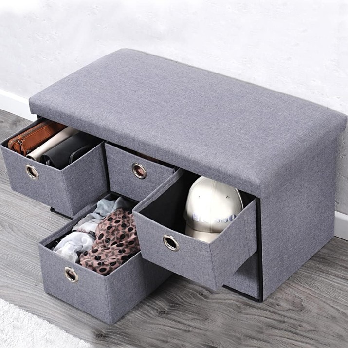 Fotoliu moale Bancheta Kesper 15950 Grey