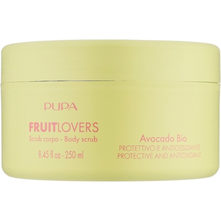Скраб для тела Pupa Fruit Lovers Body Scrub Avocado 250ml