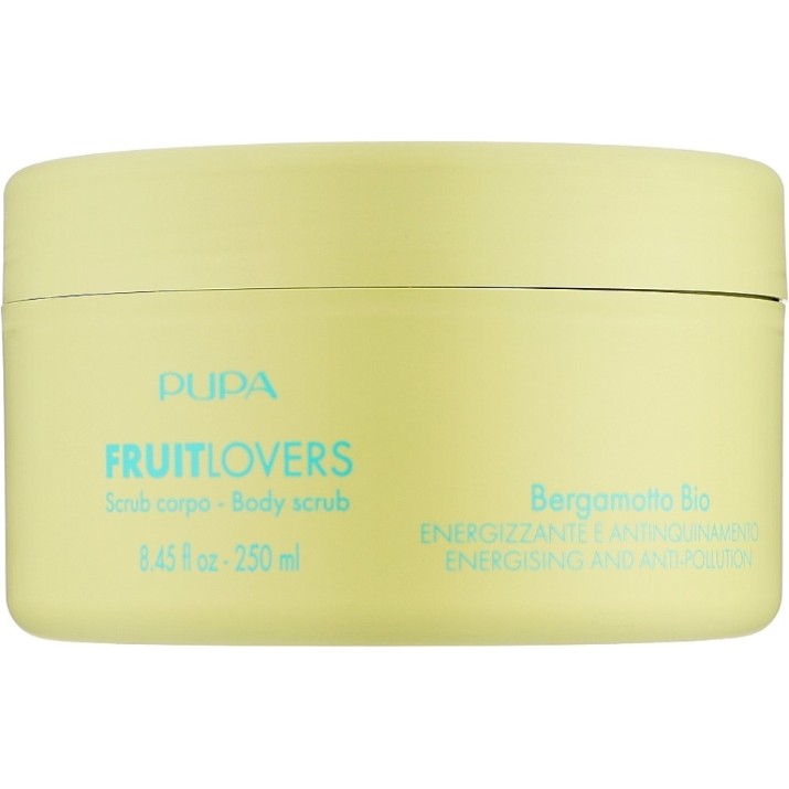 Scrub pentru corp Pupa Fruit Lovers Body Scrub Bergamot 250ml