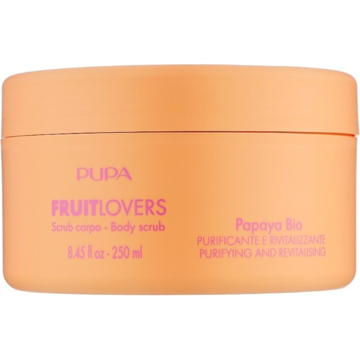 Скраб для тела Pupa Fruit Lovers Body Scrub Papaya 250ml
