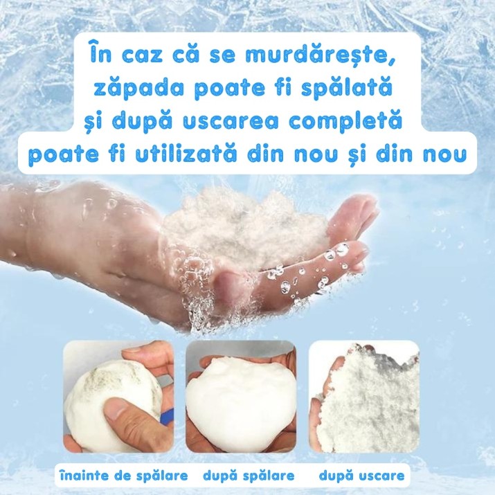 Set pentru creativitate ChiToys Snow Home 700g (ZJA356608)