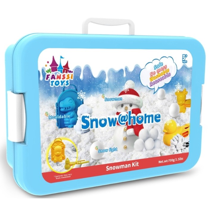 Set pentru creativitate ChiToys Snow Home 700g (ZJA356608)