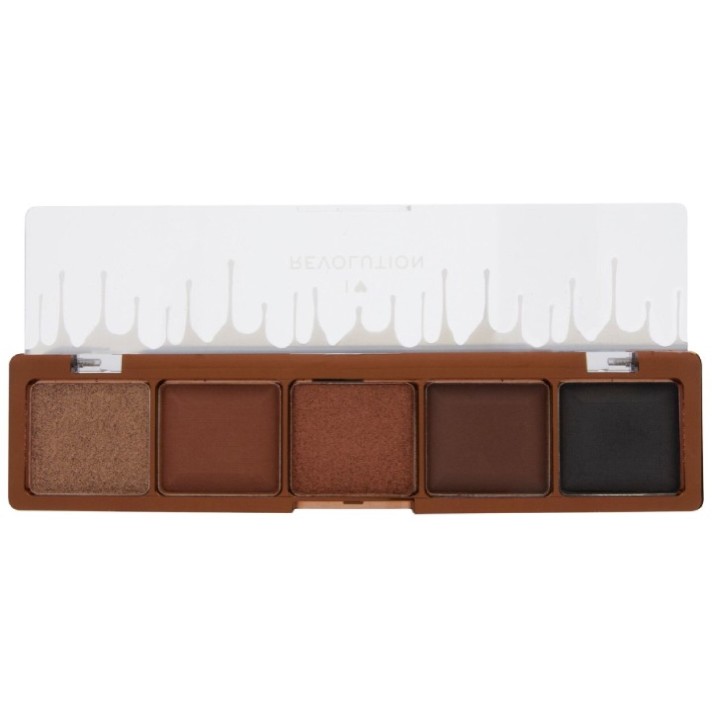 Fard de pleoape Revolution Mini Chocolate Palette Dark Chocolate Cake