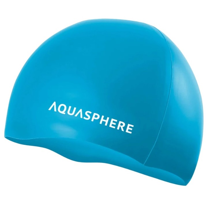 Шапочка для плавания Aqualung Plain Cap Blue/White SA212EU4009