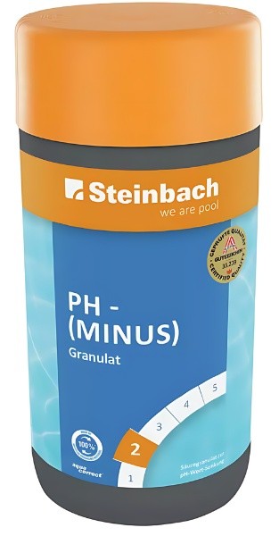 PH минус гранулированый Steinbach 1,5kg