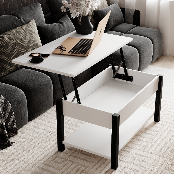 Журнальный столик MobiCasa Desk 2.0 94x54 Alb