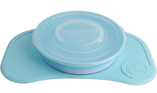 Set de hrănire U-grow Twistshake Click-Mat Blue (78440)