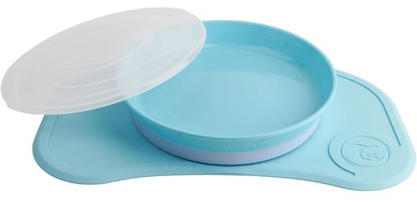 Set de hrănire U-grow Twistshake Click-Mat Blue (78440)