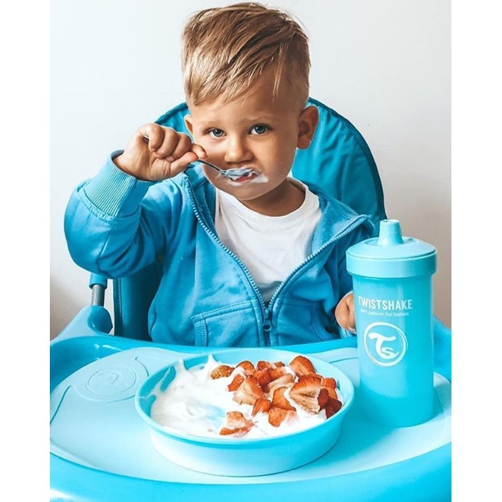 Set de hrănire U-grow Twistshake Click-Mat Blue (78440)