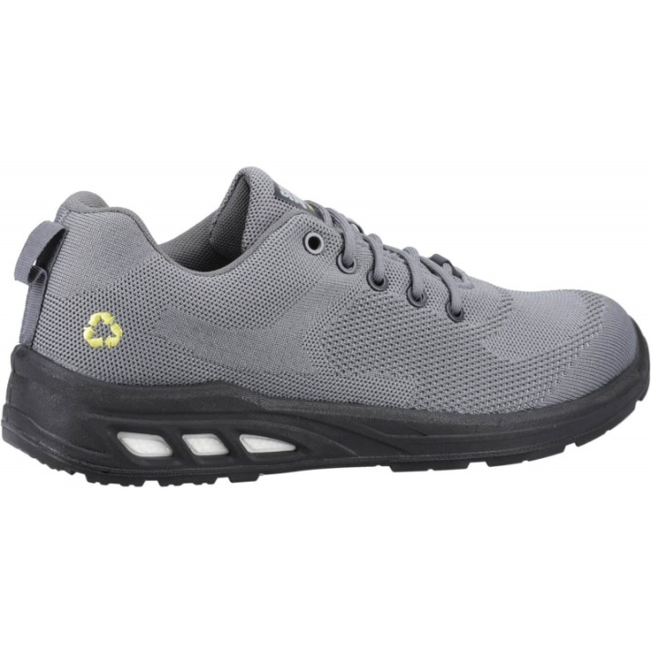 Adidași pentru bărbați Safety Jogger Ecofitz S1P Gray, s.40