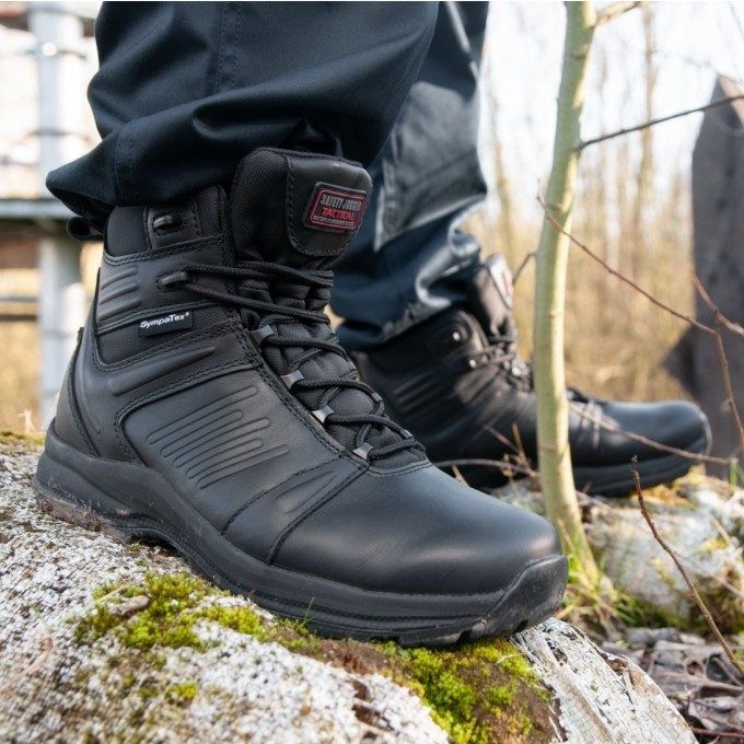 Bocanci pentru bărbați Safety Jogger Oxypas Armour Black, s.41