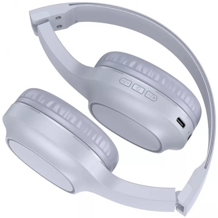 Căşti Hoco W46 Charm Light Blue Gray