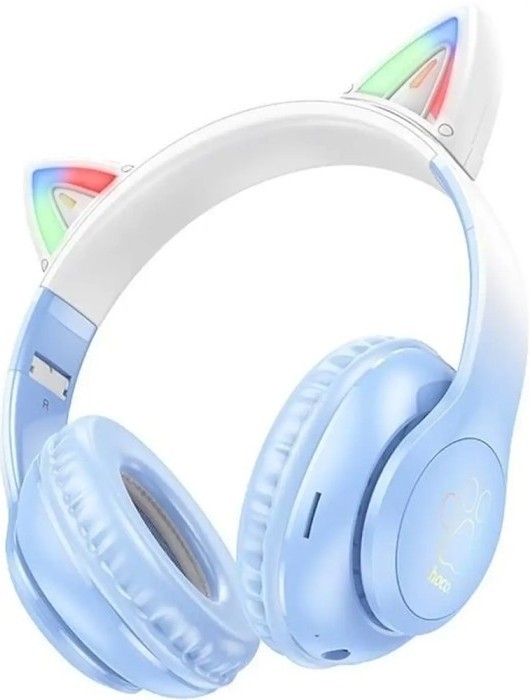 Căşti Hoco W42 Cat Ears Blue